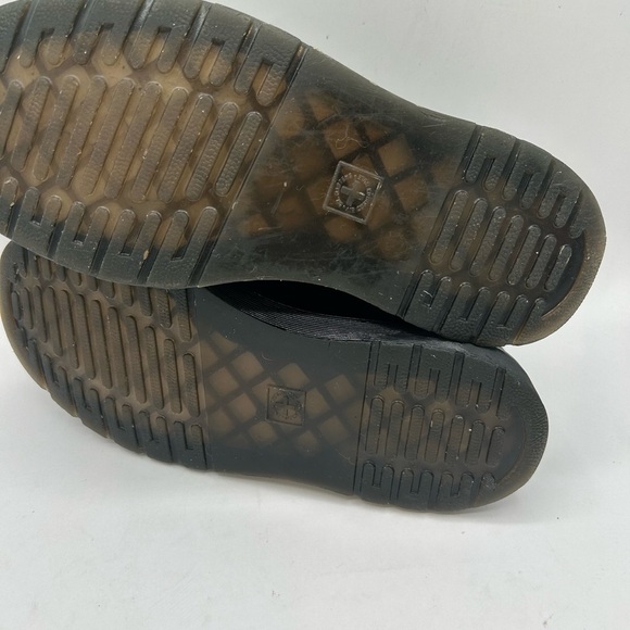 Dr. Martens Docs Dante 6 Eye Leather Shoes in Black Sneaker, Grunge Y2K 90’s - Picture 12 of 13